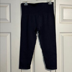 SOMA Size Large Slimming Legging Denim Blue Crop Stretch Athleisure Loungewear